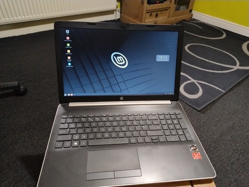 Linuxmint laptop amd - hp,