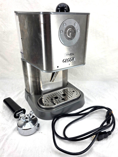 Gaggia baby twin silver coffee - baby,