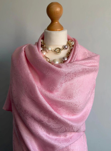 Light pink scarf - , scarf,