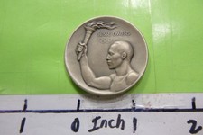 JESSE OWENS 4 GOLD MEDALS 1936 OLYMPICS METAL ARTS RELIEF 999 SILVER COIN 3JN4