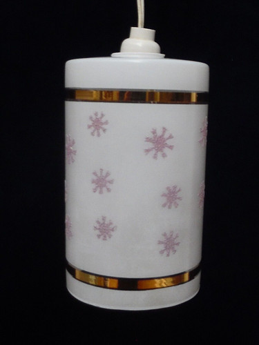 60s white glass - 50/60s, shade