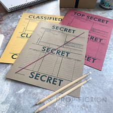 Movie prop secret intelligence - movie,