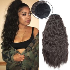 Real long clip ponytail - uk,
