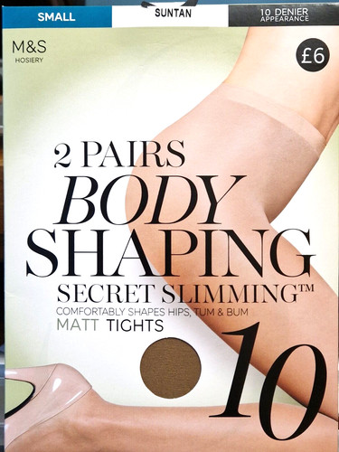 Pair 10 denier - denier, body