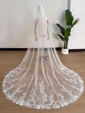 Long Lace Wedding Veil 3