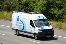 Van Photo 12x8 - Mercedes Benz Actros - Chris Baker Light Haulage - KR68 OTZ