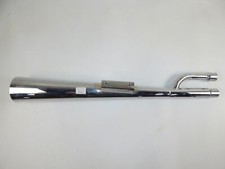 SITO ART.1253 SILENCERS RIGHT CHROME EXHAUST MUFFLER 2 in 1 PIPE YAMAHA XS750