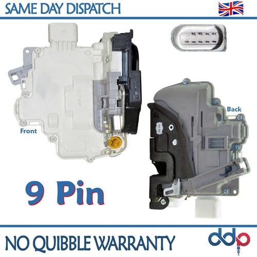 Front right driver door lock - front,