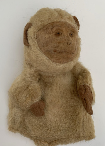 Monkey vintage mohair hand - monkey,