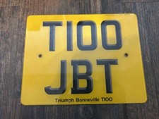 Private / Cherished Number Plate T100 JBT  All DVLA Fees Paid