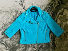 Jane Norman Electic Blue Zip