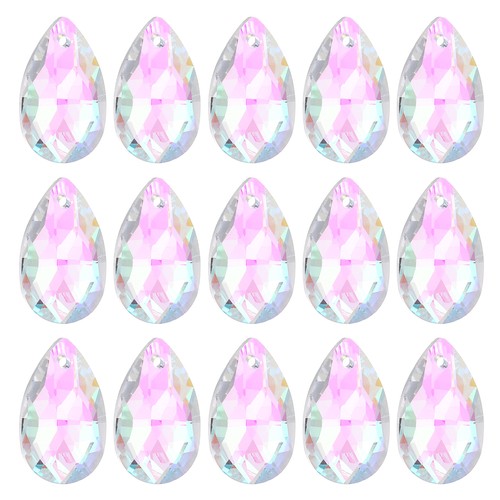 Glass pendants teardrop beads - glass,