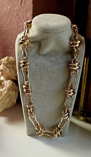 Solid vintage necklace 80s - solid, by