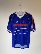 France 1998 Home Football Shirt Original Adidas S