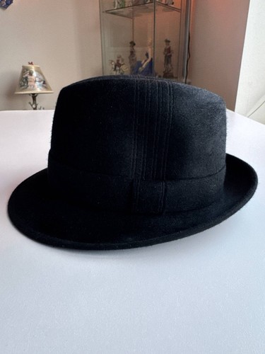Vintage borsalino black - g.b.,