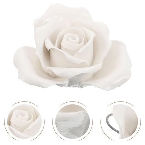 Ceramic flower wall decor - 3d,
