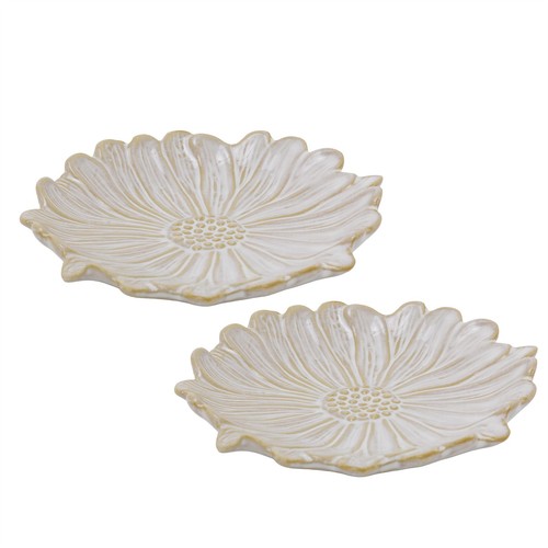 Set white flower - set, 2