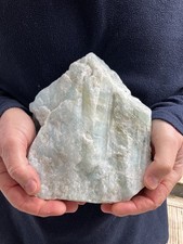 Large raw aqua marine 21cm - large,