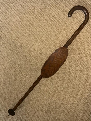 Antique unusual oak shooting - antique,