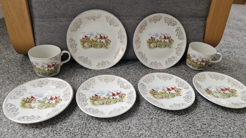 Vintage equestrian fox hunting - vintage,