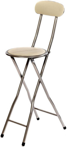Oypla white padded folding - white,
