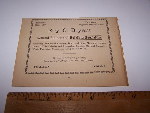 1916 roy bryant - c, general