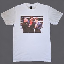 Rocky, B. A. Baracus Mr T and Apollo Creed White T-shirt Sizes Small-3XL