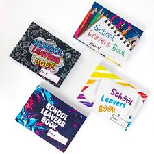 Leavers Book School College Autograph Book Hard Backed Padded Cover Keepsake