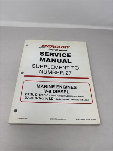Mercury mercruiser service - mercruiser,