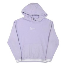 KARL KANI Mens Lilac Hoodie M