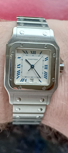 Cartier santos galbee quartz - cartier,