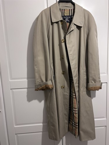 Burberry rain mac beige - rain, size
