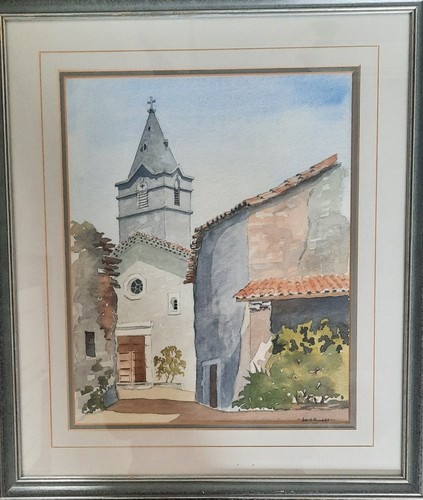 Original watercolour french - original,