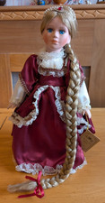 Rapunzel porcelain doll by Leonardo