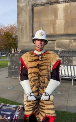 British army band tiger - british, (fake)