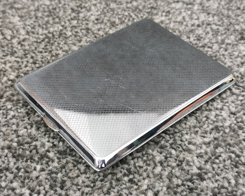 Vintage slim compact chrome - &,