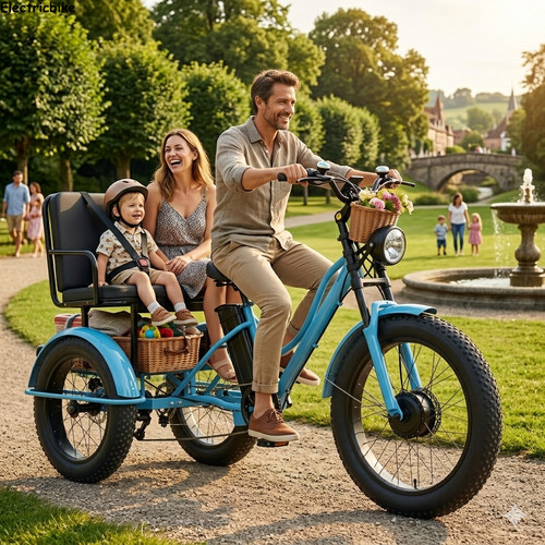 Electric tricycle 48v 18ah - 48v,