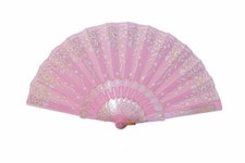 Pink Chinese Hand Fan
