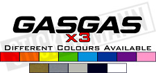3 X GAS GAS LOGO TEXT ENDRUO