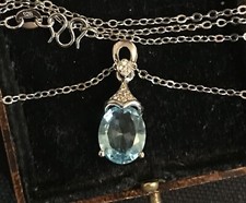Vintage Style Aquamarine Color
