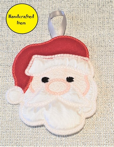 Santa hanging tree