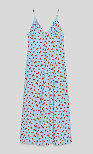 Zara bnwts strawberry dress - strawberry,