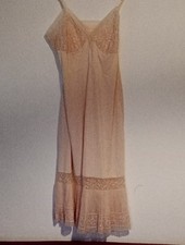 Vintage Lingerie Peignoir Boudoir Nightgown Sheer Chiffon Prop