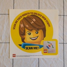 Lego Club sticker sheet promo 