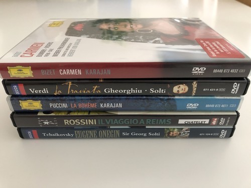 Opera dvds carmen la - 5, dvds: