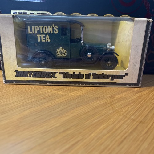 Matchbox liptons tea models - tea, of