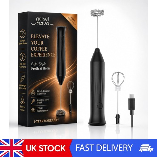 Rechargeable milk frother - rechargeable,