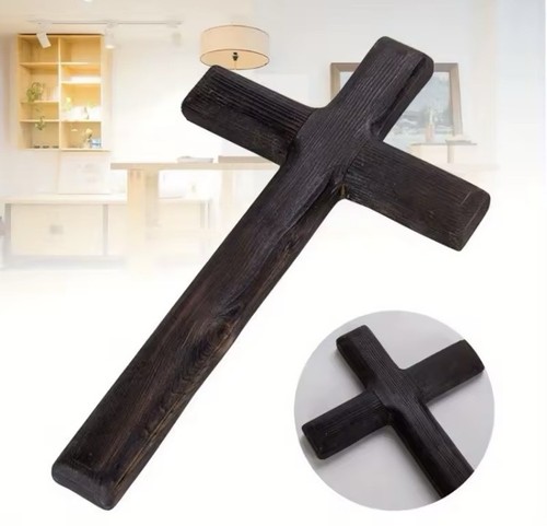 Dark wooden christian - dark, catholic