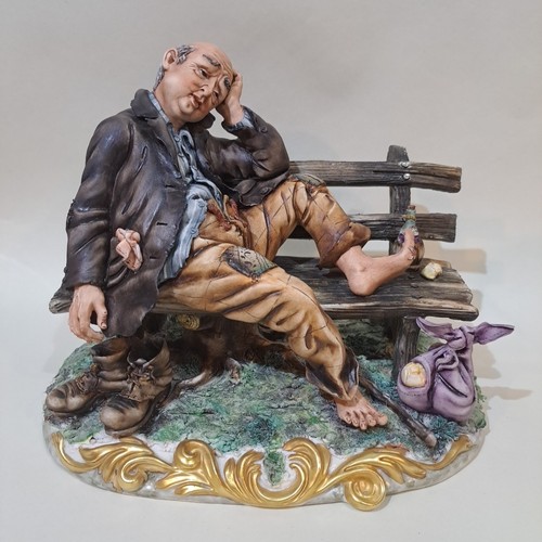 Capodimonte tramp bench - capodimonte,