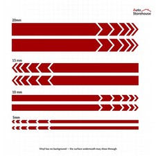 2x Chevron Styling Stripe